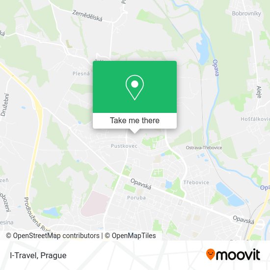 Карта I-Travel