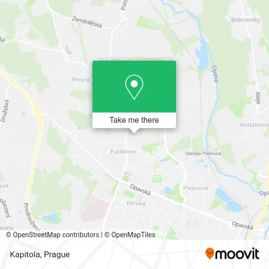 Карта Kapitola