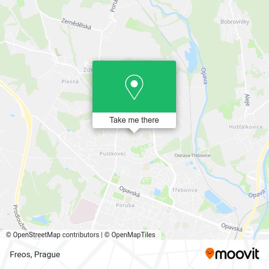 Карта Freos