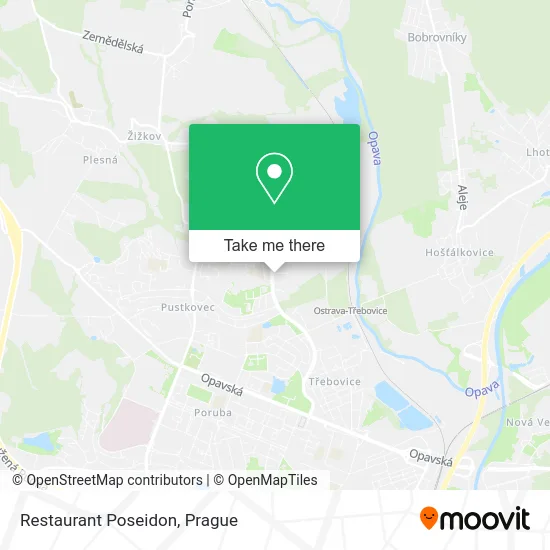 Карта Restaurant Poseidon