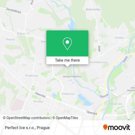Карта Perfect Ice s.r.o.