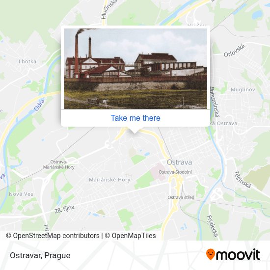 Карта Ostravar