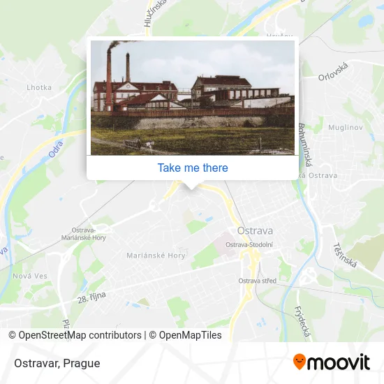 Карта Ostravar