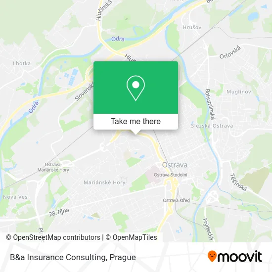 Карта B&a Insurance Consulting