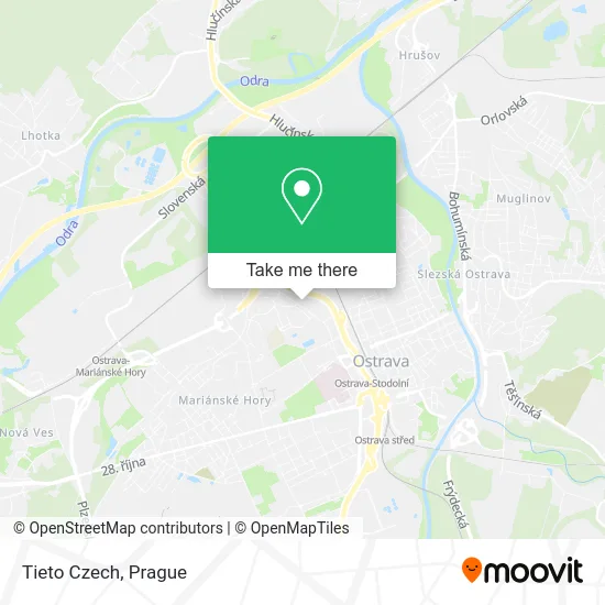 Карта Tieto Czech