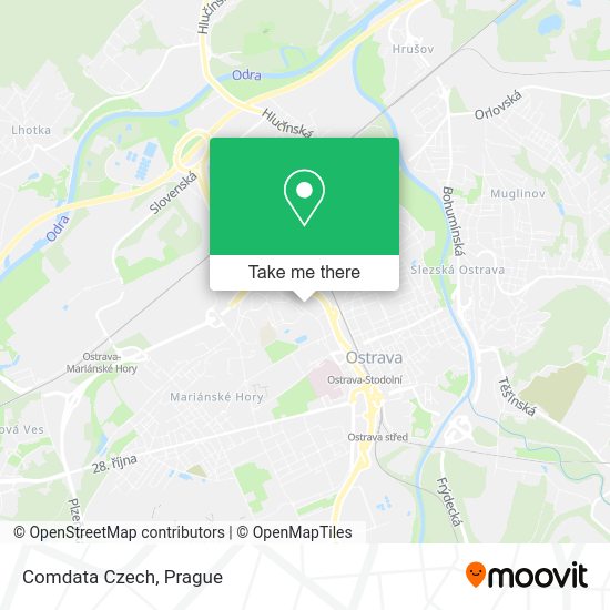 Карта Comdata Czech