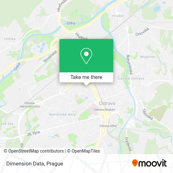 Dimension Data map