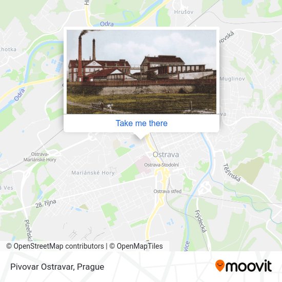 Карта Pivovar Ostravar