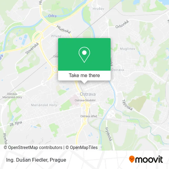 Карта Ing. Dušan Fiedler