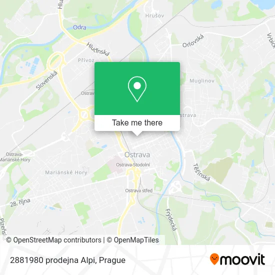 Карта 2881980 prodejna Alpi