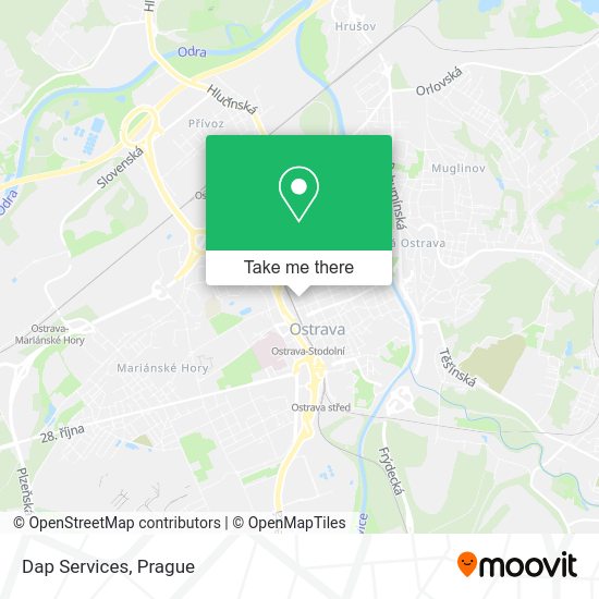 Карта Dap Services