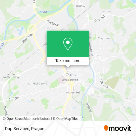 Карта Dap Services