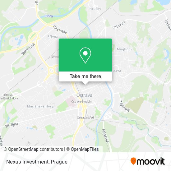 Карта Nexus Investment