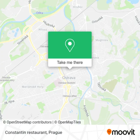 Карта Constantin restaurant