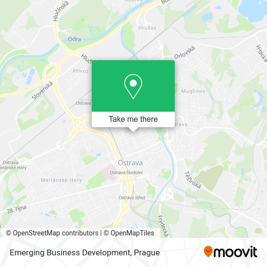 Карта Emerging Business Development