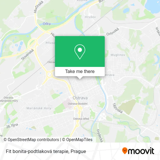 Карта Fit bonita-podtlaková terapie