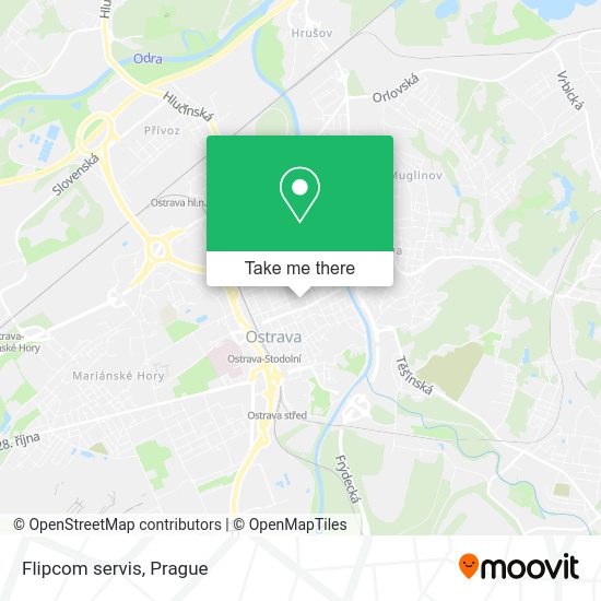 Карта Flipcom servis