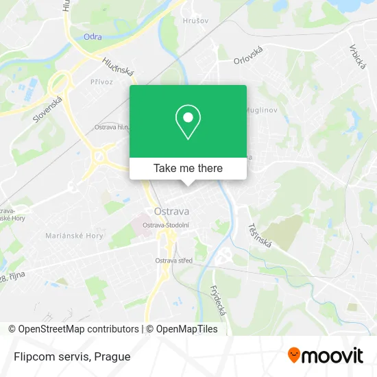 Карта Flipcom servis
