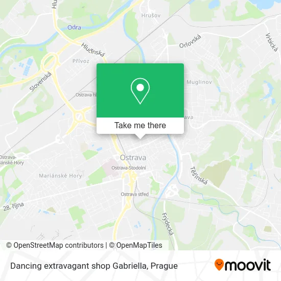 Карта Dancing extravagant shop Gabriella