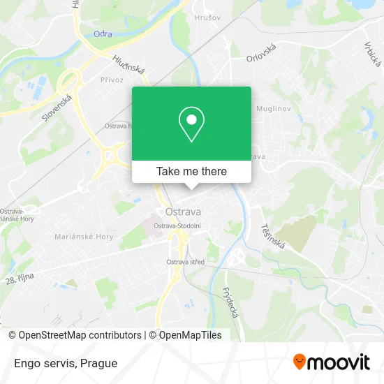 Карта Engo servis