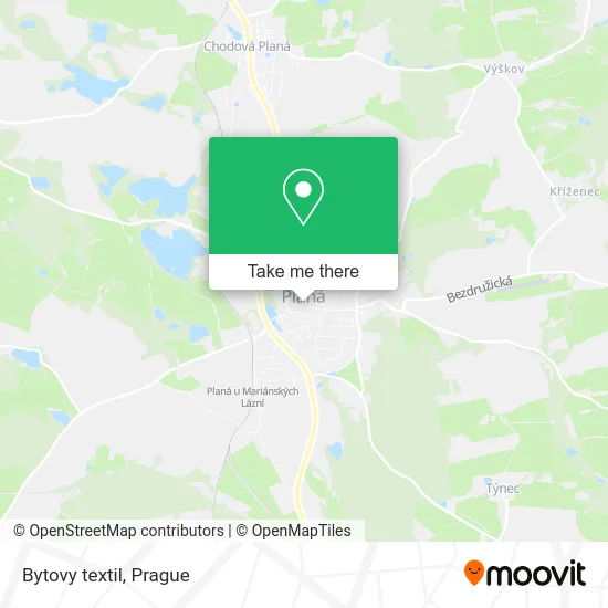 Карта Bytovy textil