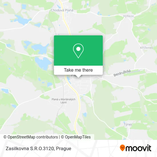 Карта Zasilkovna S.R.O.3120