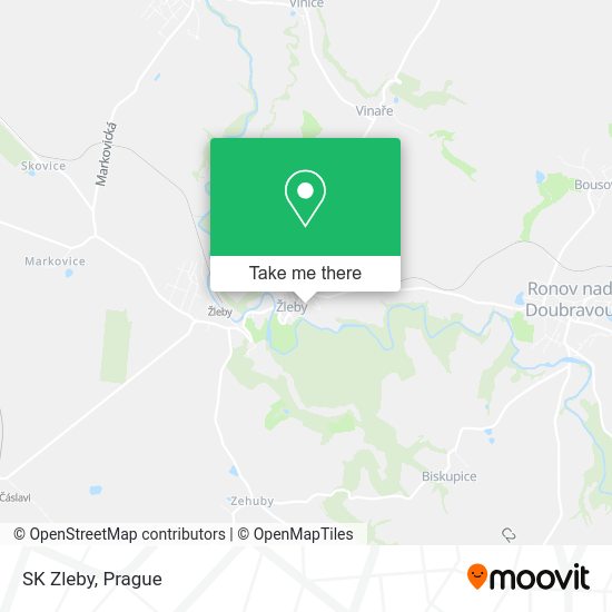 Карта SK Zleby