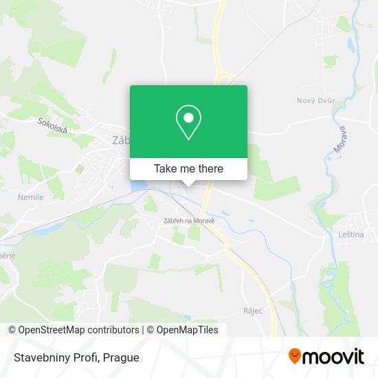 Карта Stavebniny Profi