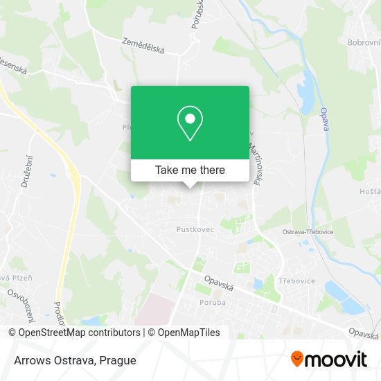 Карта Arrows Ostrava