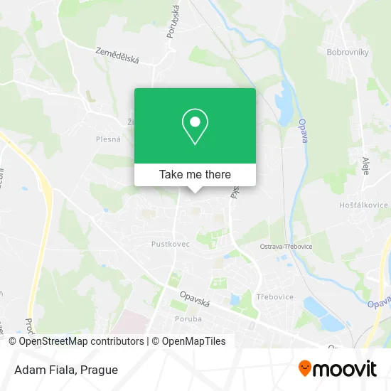 Карта Adam Fiala