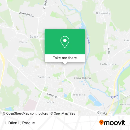 Карта U Dílen II