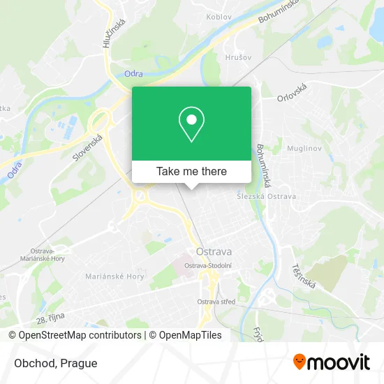 Карта Obchod