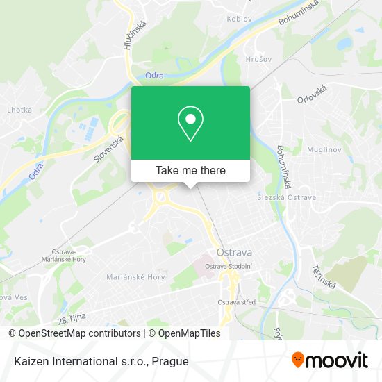 Карта Kaizen International s.r.o.