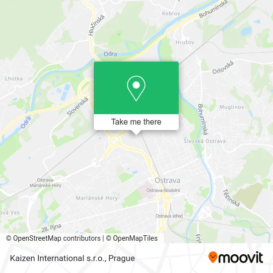 Карта Kaizen International s.r.o.
