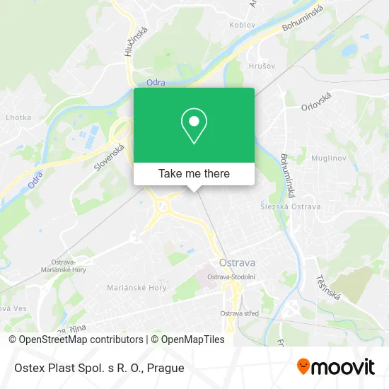 Карта Ostex Plast Spol. s R. O.
