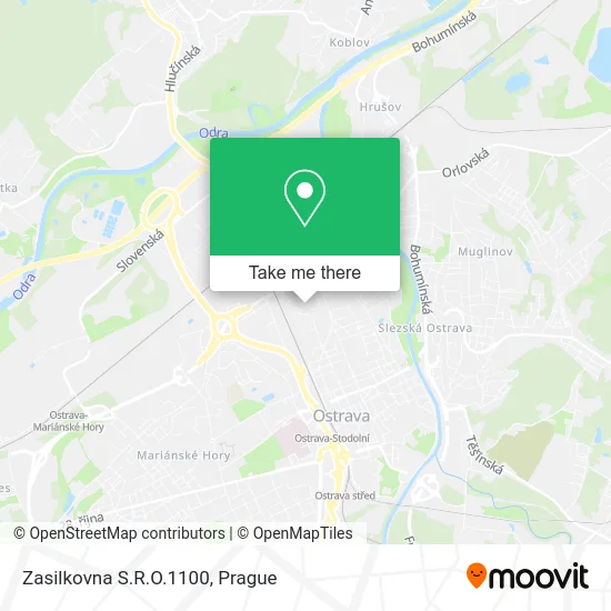 Карта Zasilkovna S.R.O.1100