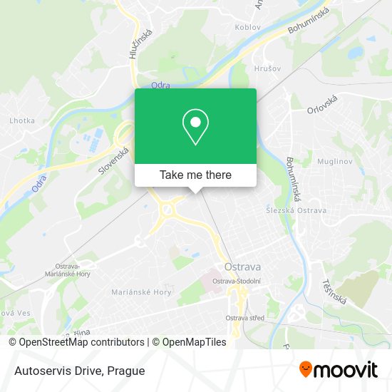 Карта Autoservis Drive