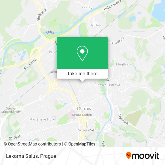 Lekarna Salus map