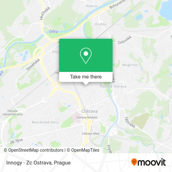 Карта Innogy - Zc Ostrava