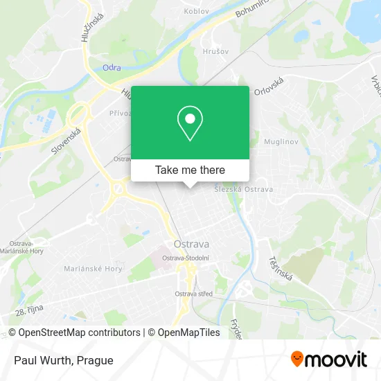 Карта Paul Wurth