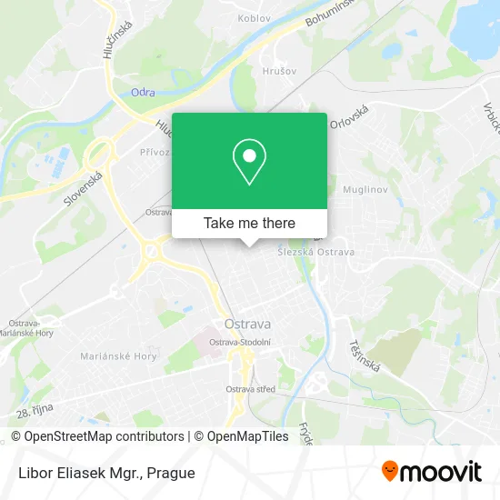 Карта Libor Eliasek Mgr.