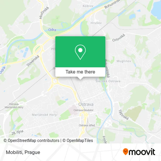 Карта Mobiliti