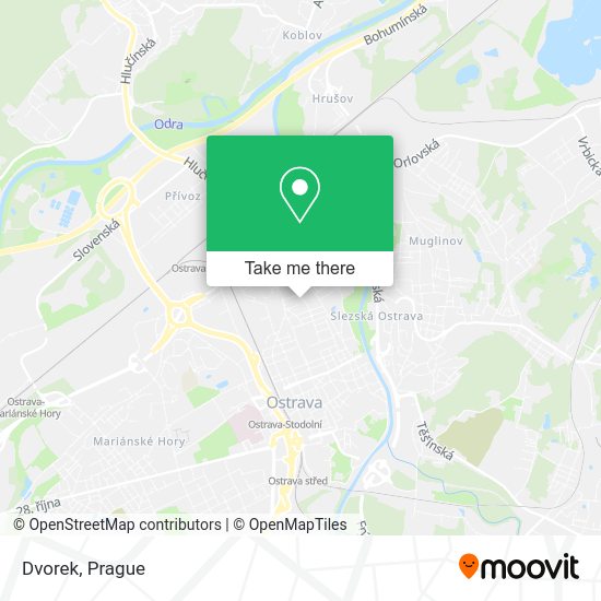 Карта Dvorek