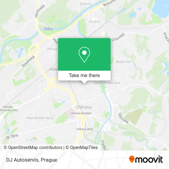 Карта DJ Autoservis
