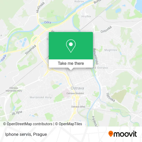 Карта Iphone servis