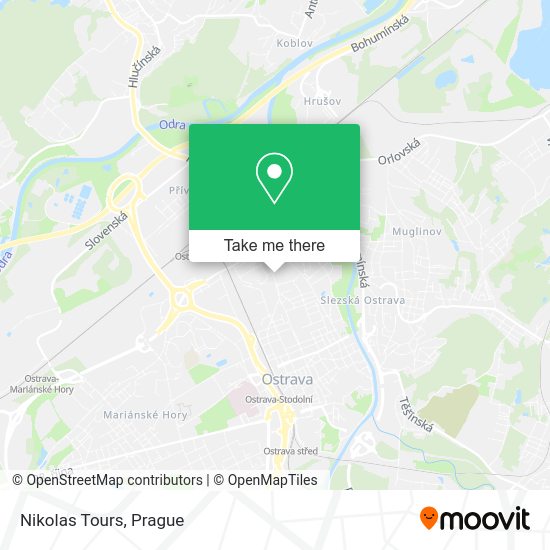 Карта Nikolas Tours
