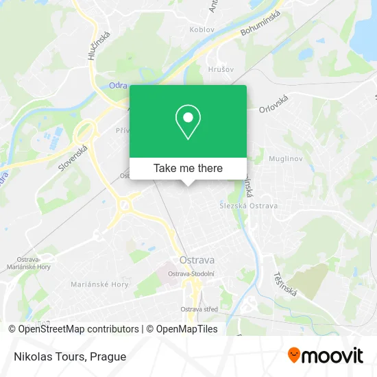 Карта Nikolas Tours