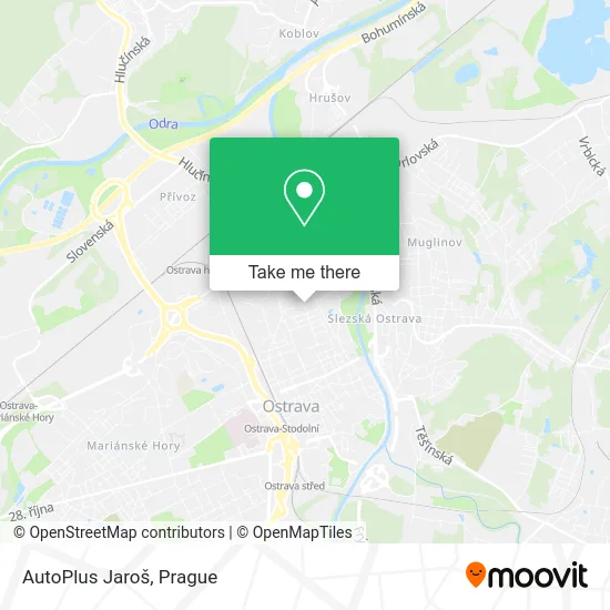 Карта AutoPlus Jaroš