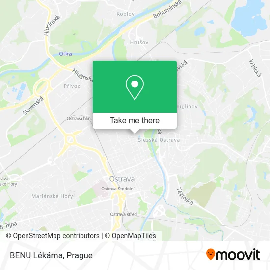 Карта BENU Lékárna