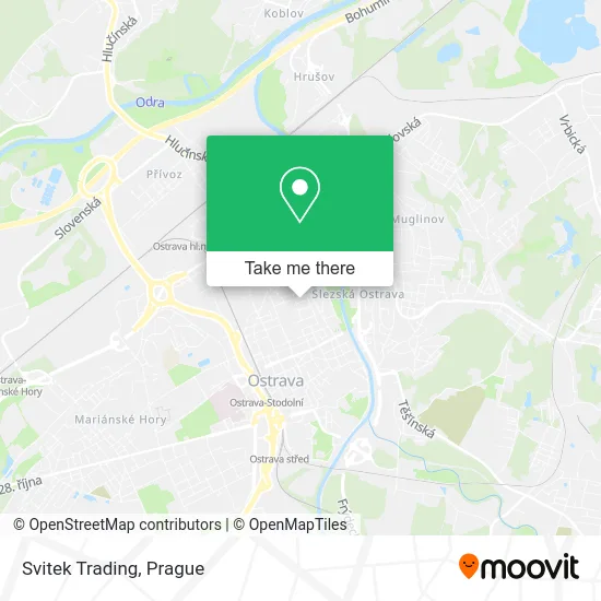 Карта Svitek Trading